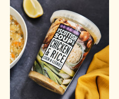 The Scottish Soup Company - Chicken & Rice Chilled Soup